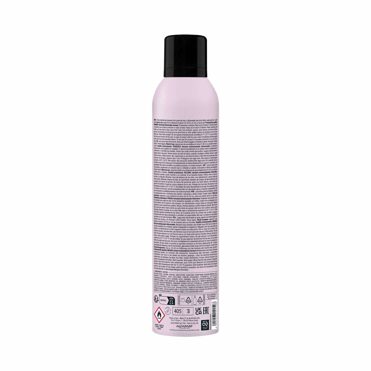 Curling Tongs Alfaparf Milano STYLE & CARE 300 ml for Women product packaging