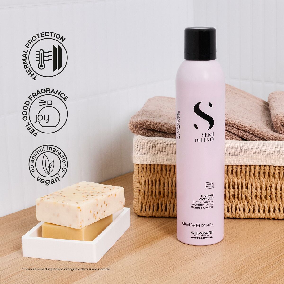 Heat Protector Alfaparf Milano STYLE & CARE 300 ml for Women product packaging