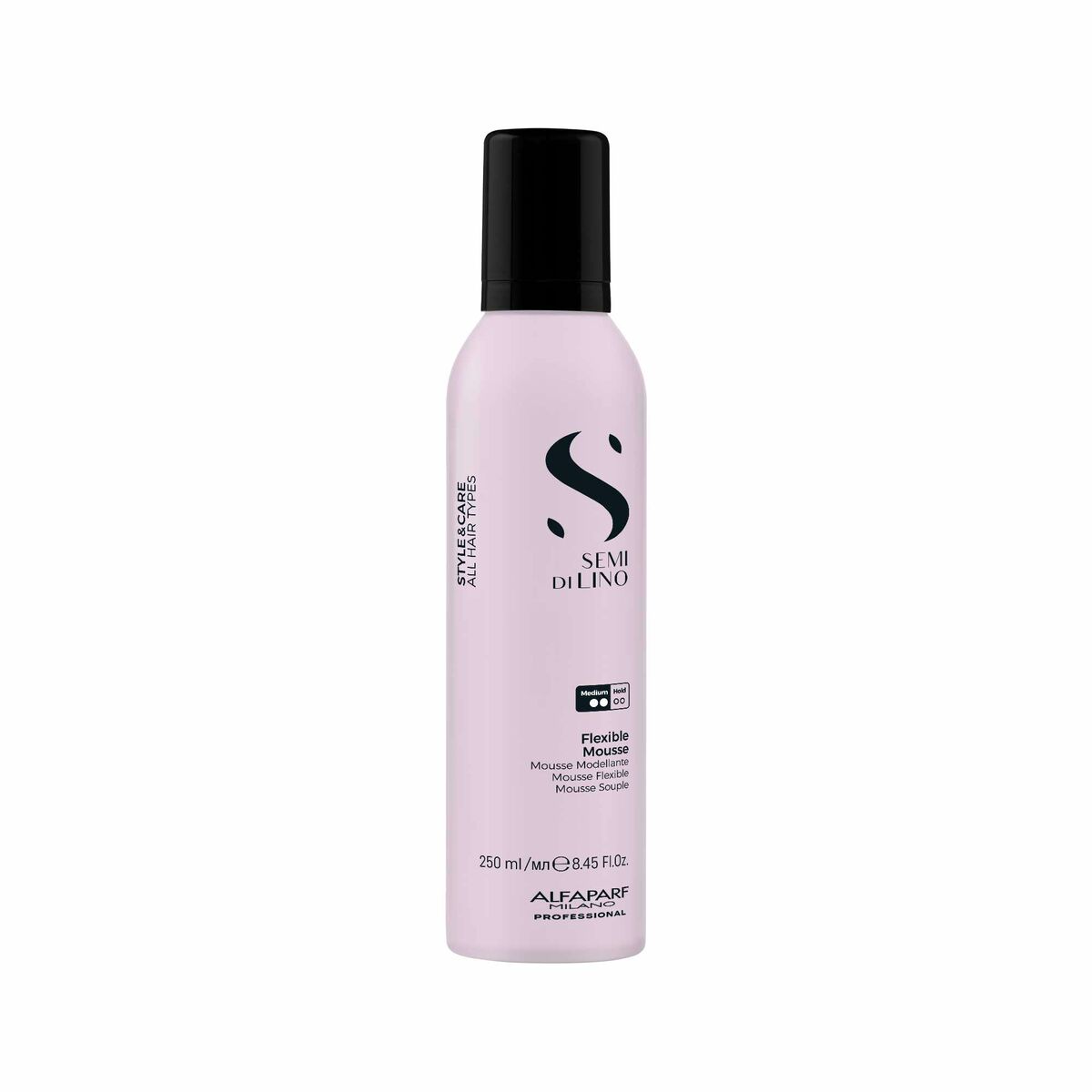 Styling Mousse Alfaparf Milano STYLE & CARE 250 ml for Women product packaging