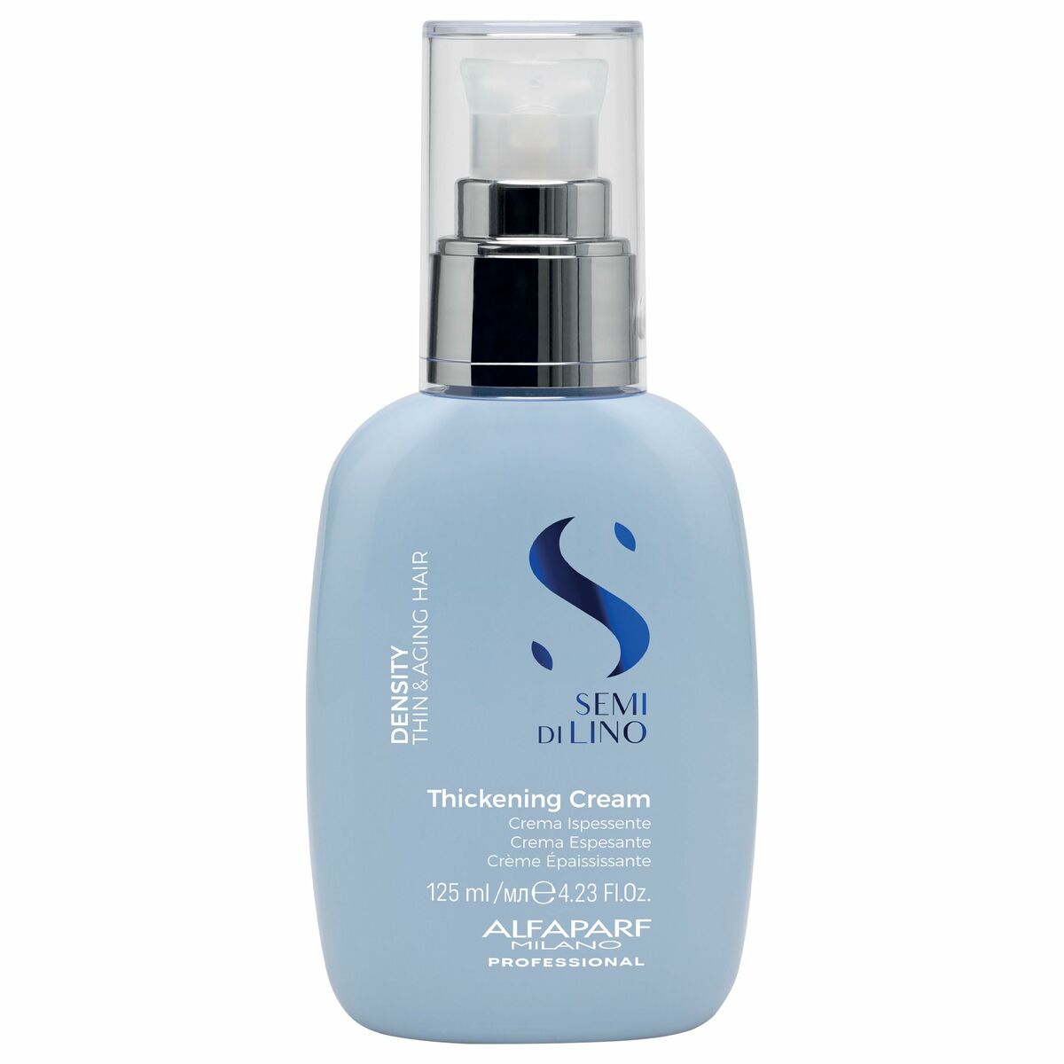 Shampoo Alfaparf Milano SEMI DI LINO 125 ml for Women shampoo bottle