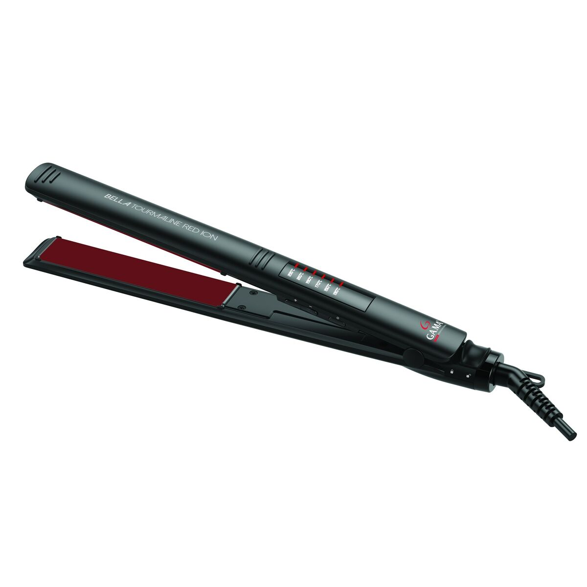 Hair Straightener Gama Professional GI0213 Black 1 Piece product packaging