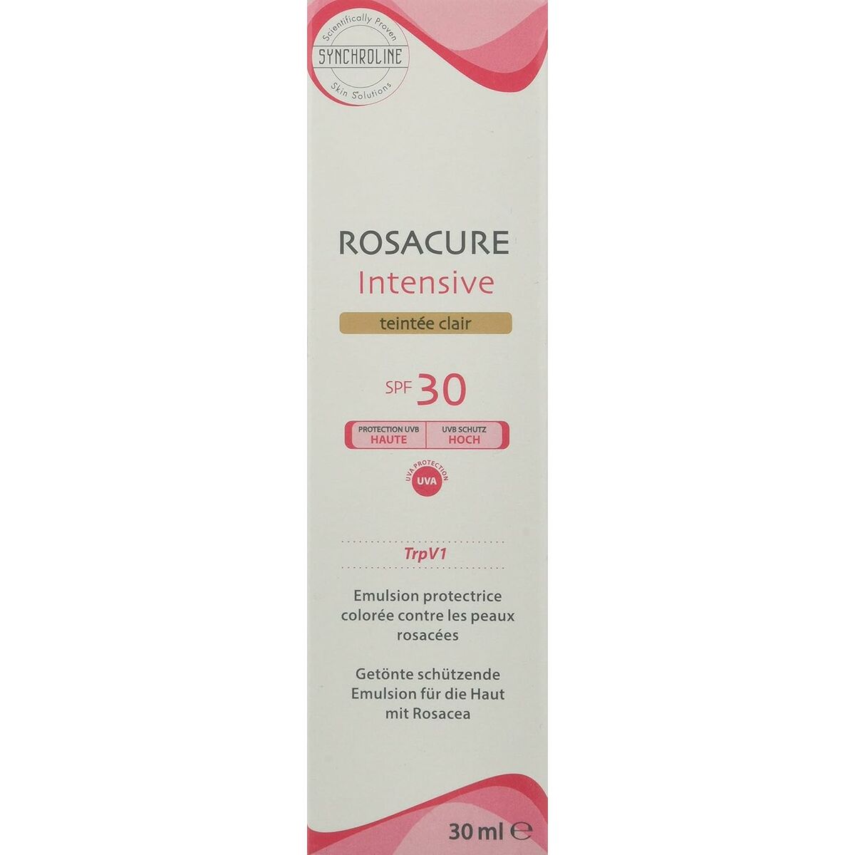 Facial Cream Rosacure Spf 30 ml skincare packaging