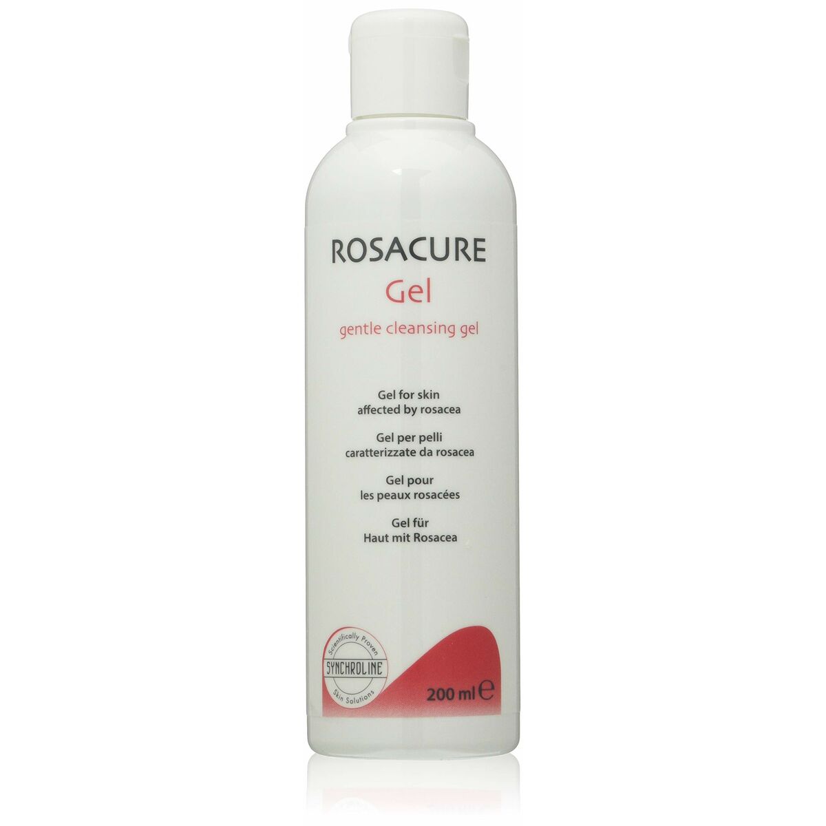 Facial Cleansing Gel Rosacure Gel 200 ml skincare packaging