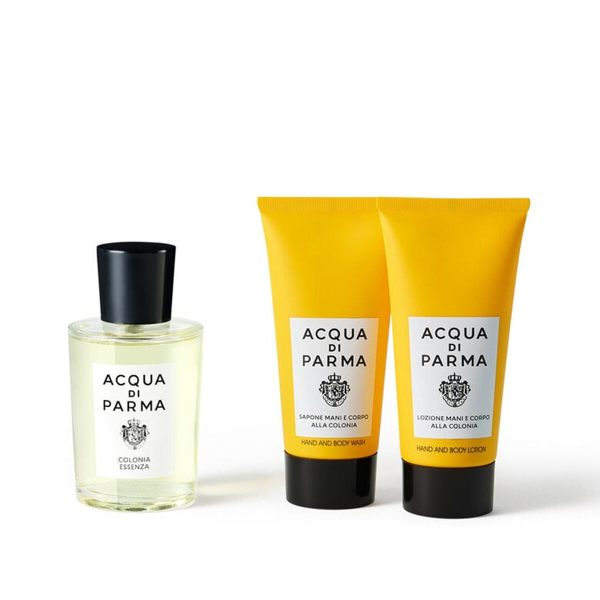 Unisex' Perfume Set Acqua Di Parma COLONIA ESSENZA 3 Pieces product packaging