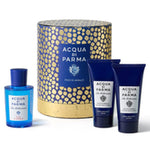 Unisex' Perfume Set Acqua Di Parma BLU MEDITERRANEO FICO DI AMALFI 3 Pieces product packaging