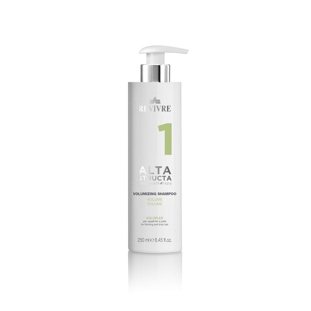 Volumising Shampoo Revivre ALTA STRUCTA 250 ml shampoo bottle