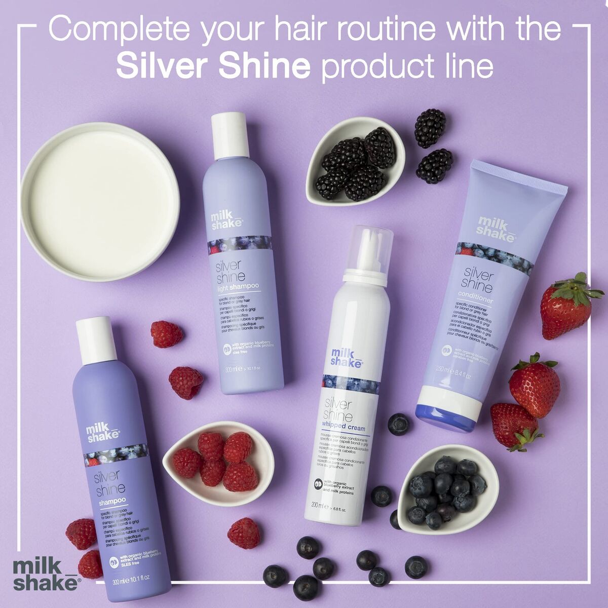 Shampoo Milk Shake 1 L shampoo bottle