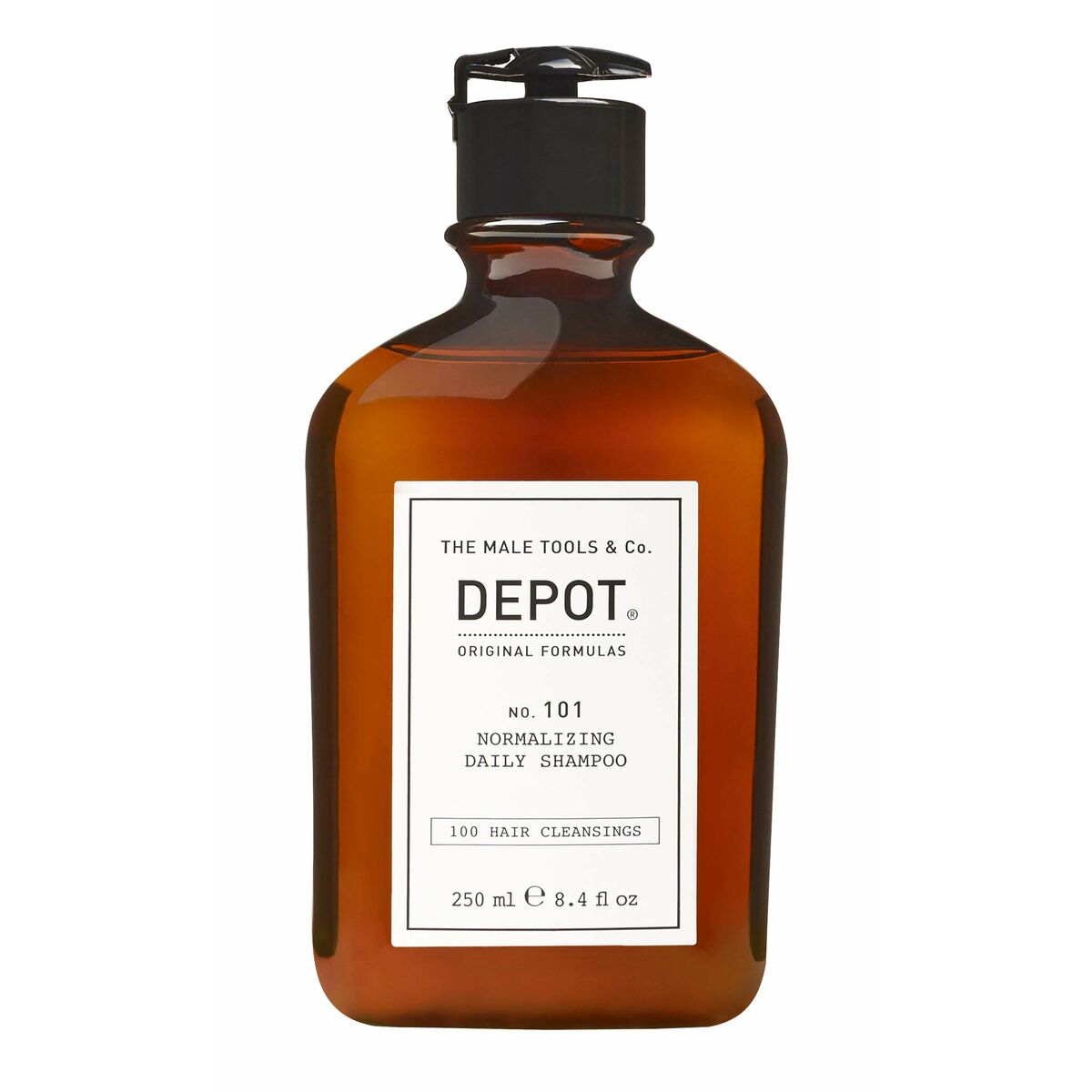 Daily use shampoo Depot N º101 250 ml for Men shampoo bottle