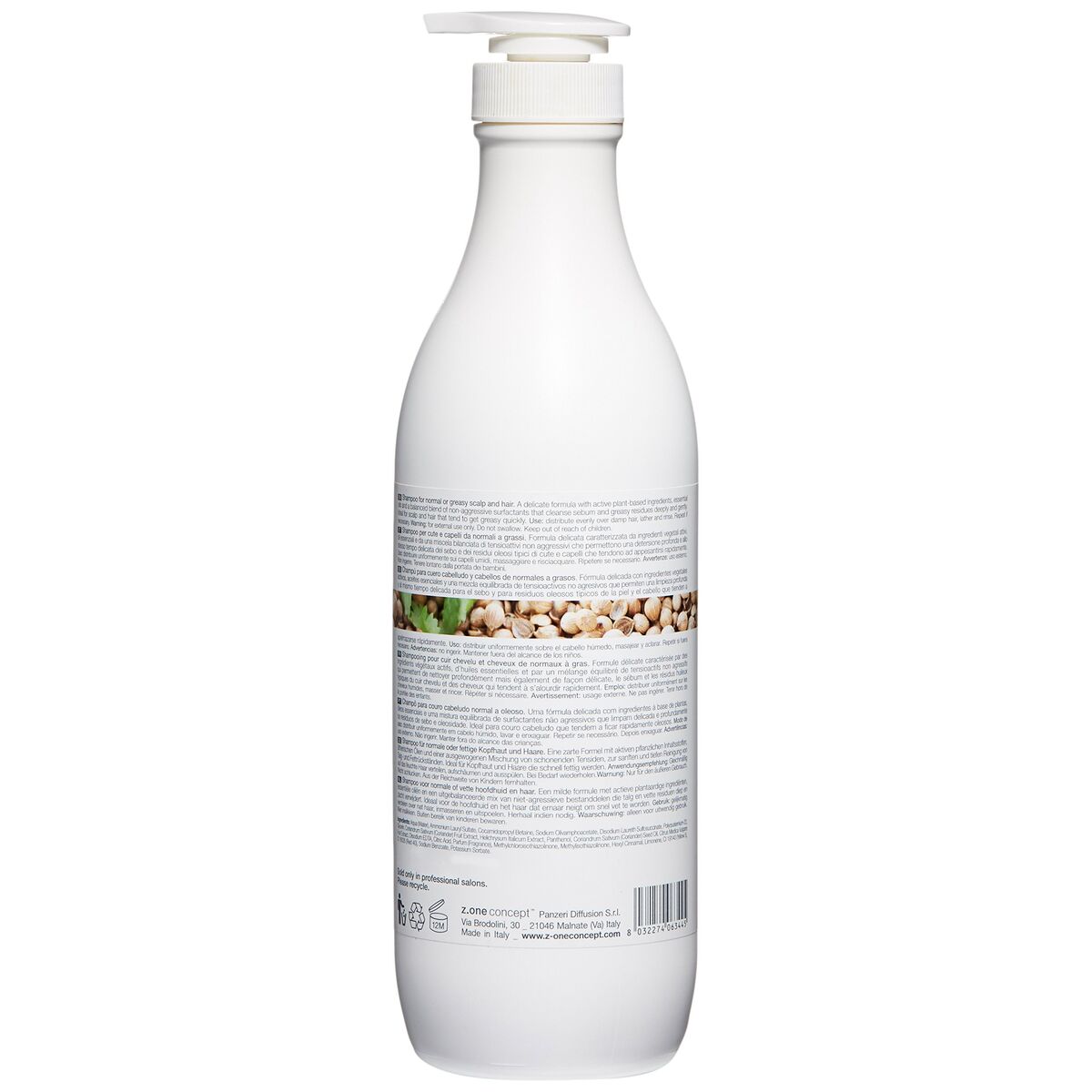 Shampoo Milk Shake Normalizing Blend 1 L shampoo bottle