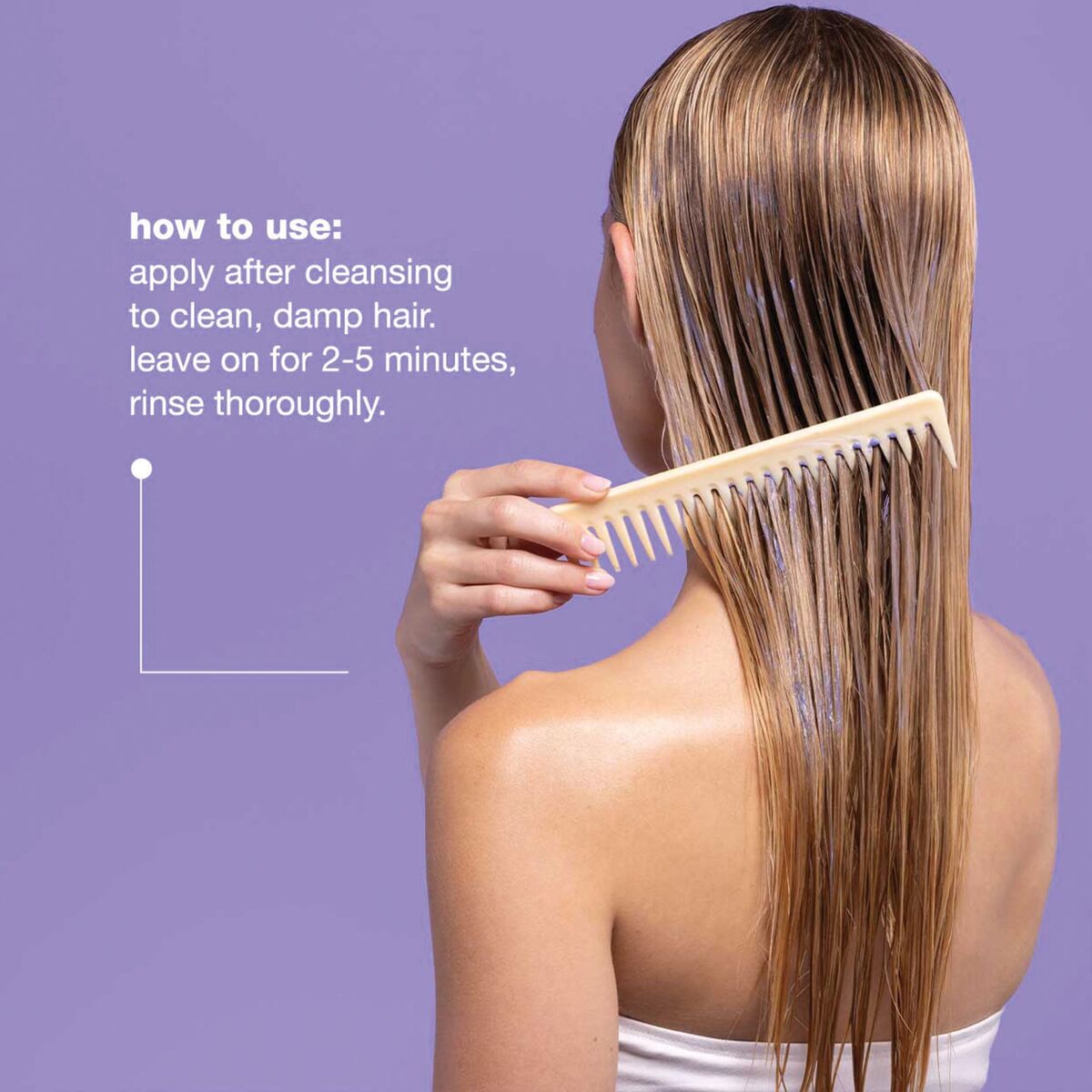 Conditioner for Blonde or Graying Hair Milk Shake conditioner bottle