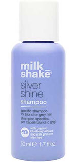 Milk Shake, Silver Shine, Hair Shampoo, For Neutralisation Of Yellow Tones, 50 ml