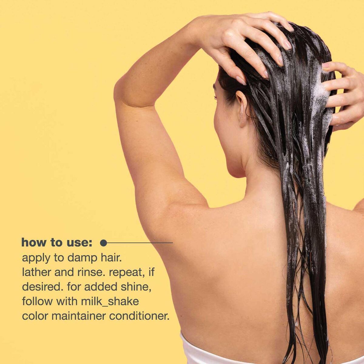 Shampoo Milk Shake Colour Maintainer 1 L shampoo bottle