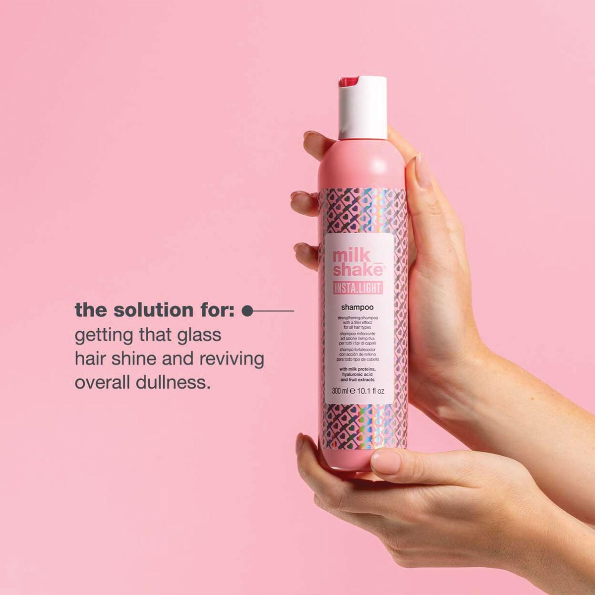 Shampoo Milk Shake Insta Light 1 L shampoo bottle