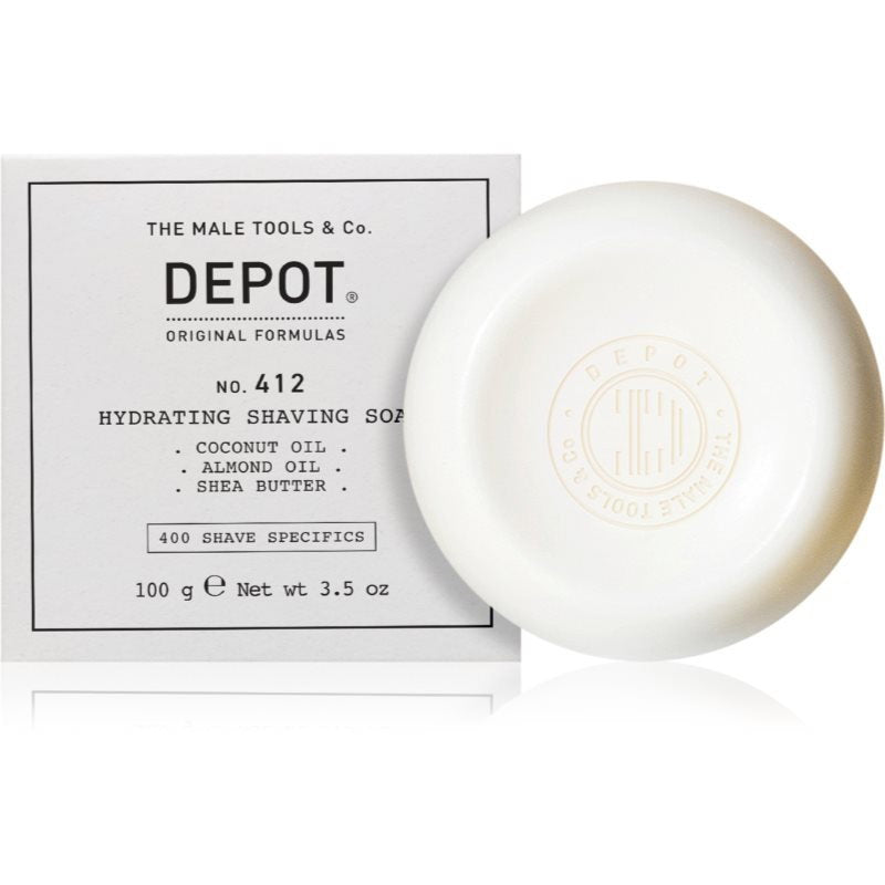 Depot, 400 Shave Specifics No. 412, Hydrating, Shaving Soap, 100 g