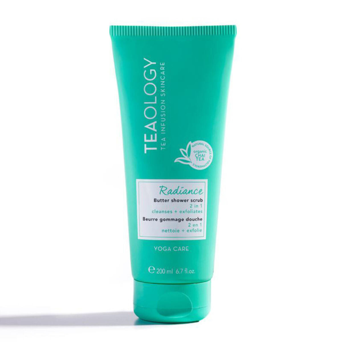 Exfoliating Body Gel Teaology T50240 200 ml skincare packaging