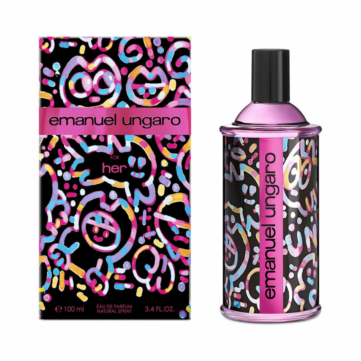 Women's Perfume Emanuel Ungaro For Her EDT For Her 100 ml for Women bottle