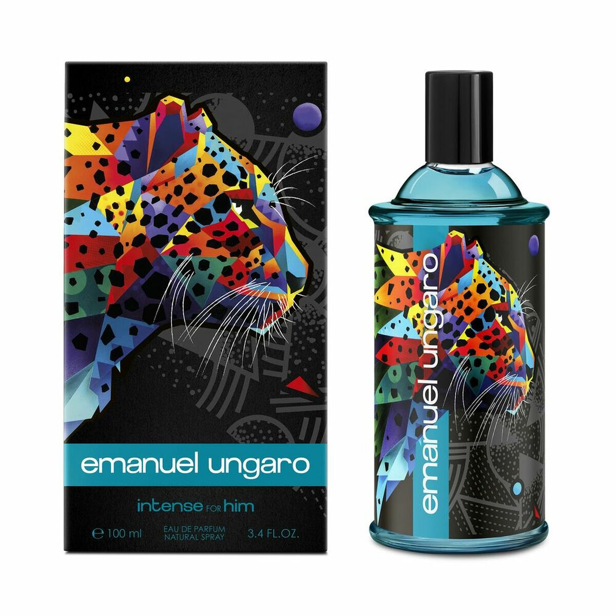 Men's Perfume Emanuel Ungaro Intense for Him EDP 100 ml for Men bottle