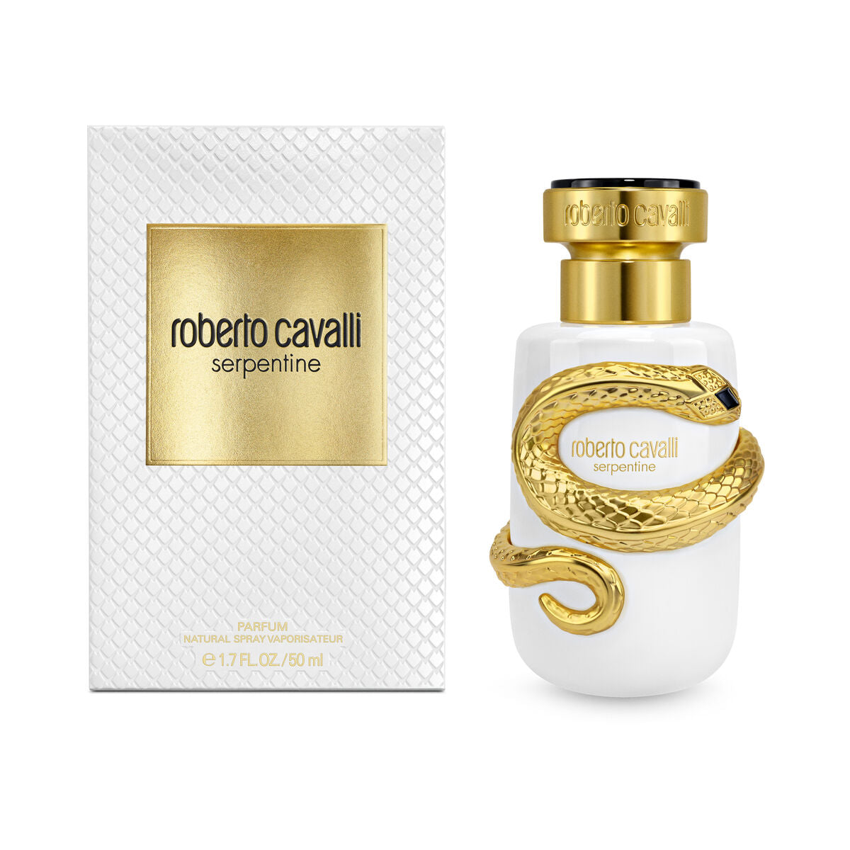 Women's Perfume Roberto Cavalli SERPENTINE 50 ml product packaging