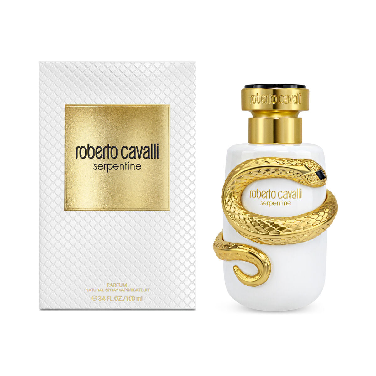 Women's Perfume Roberto Cavalli SERPENTINE 100 ml product packaging