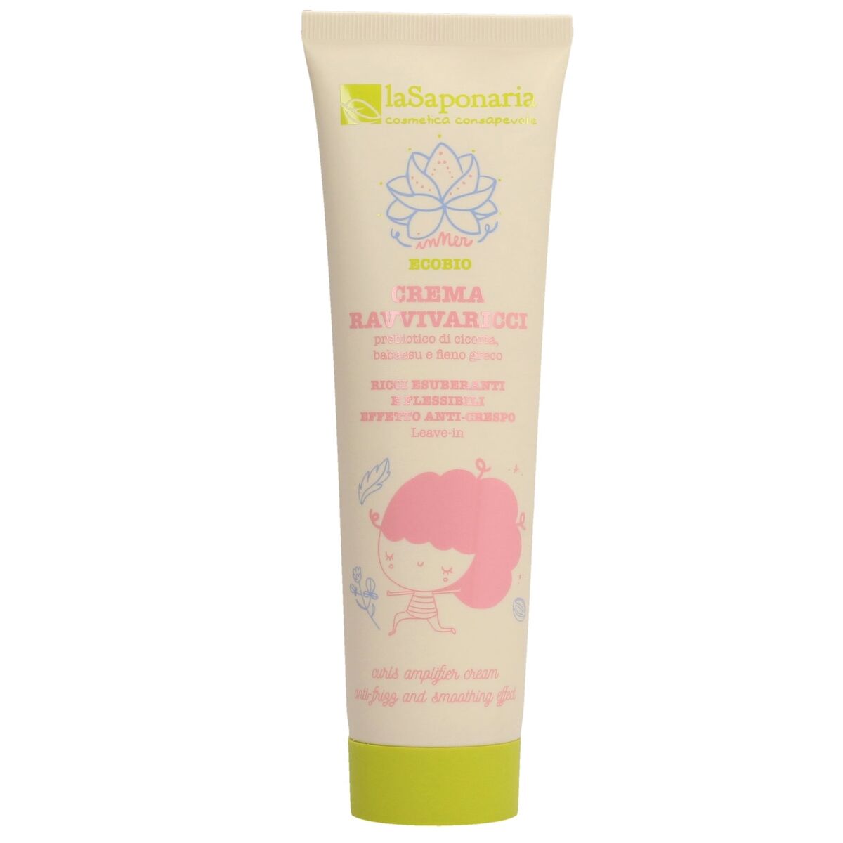 Curl Defining Cream La Saponaria 150 ml skincare packaging
