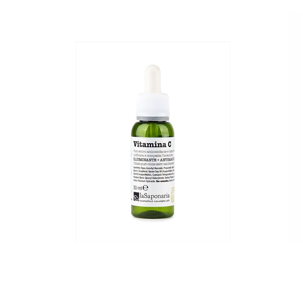 Facial Serum La Saponaria 30 ml Vitamin C serum bottle