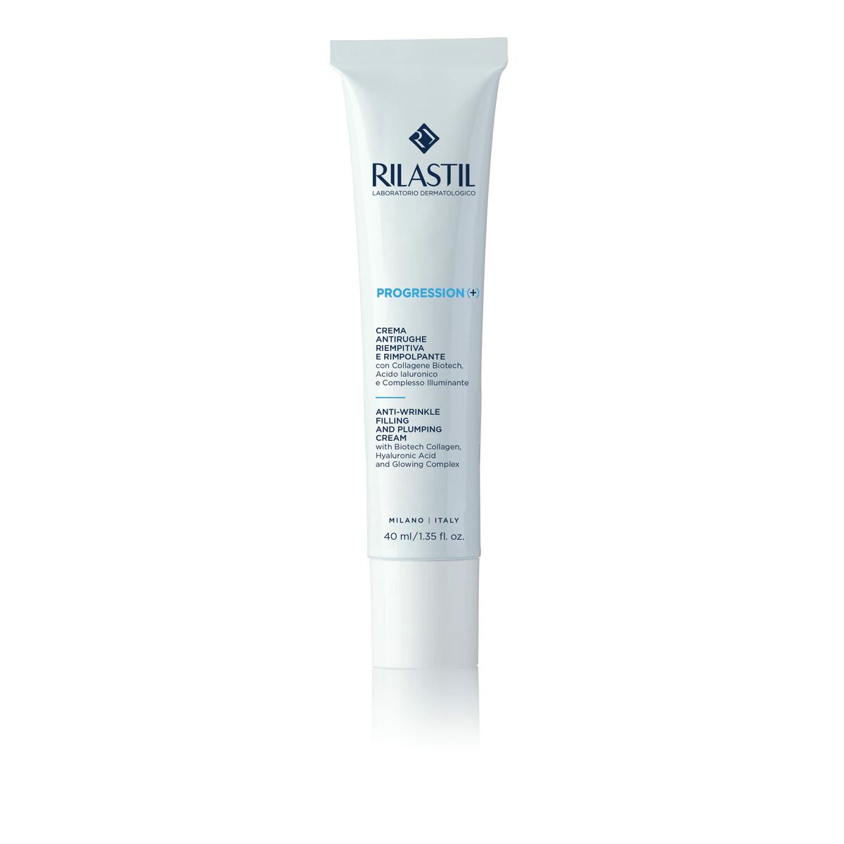 Facial Cream Rilastil Progression+ 40 ml Anti-Wrinkle skincare packaging