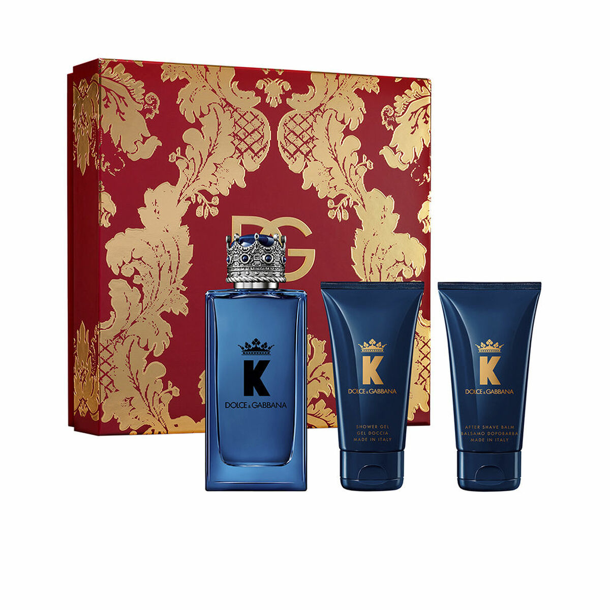 Men's Perfume Set Dolce & Gabbana K BY DOLCE&GABBANA 3 Pieces for Men product packaging