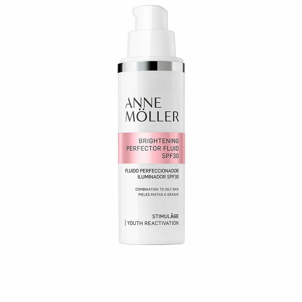 Iluminating Tanning Lotion Anne Möller Stimulâge Spf 30 50 ml skincare packaging
