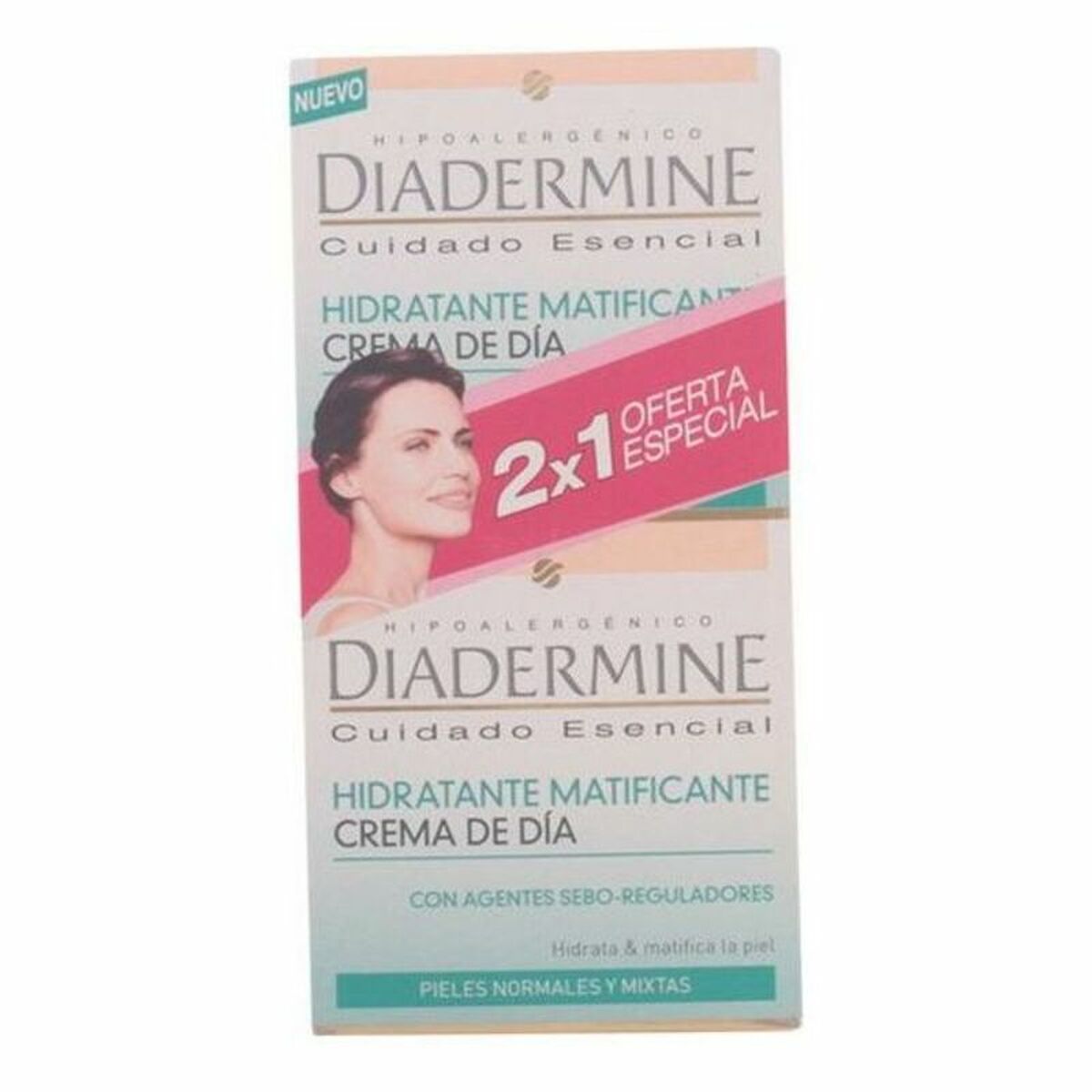 Women's Cosmetics Set Diadermine Crema Hidratante Matificante Dia Pnm 50 ml product packaging