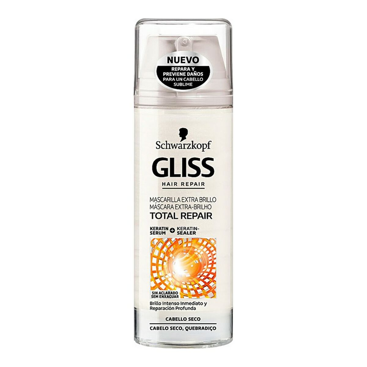 Nourishing Hair Mask Schwarzkopf Gliss Total Repair 150 ml for Women hair mask packaging
