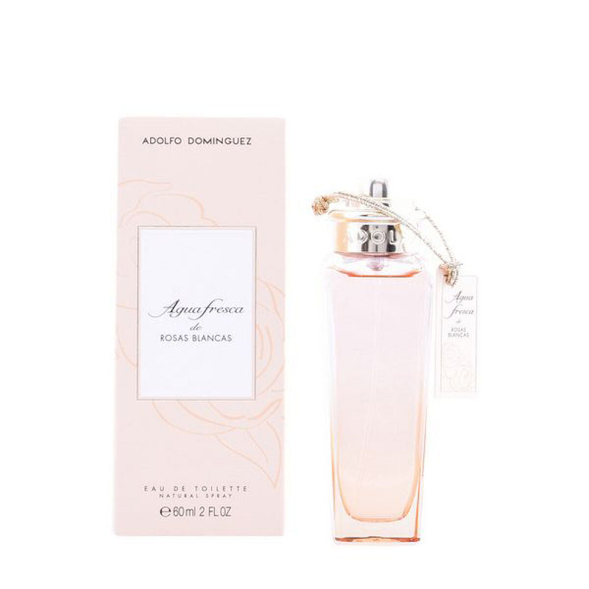 Women's Perfume Adolfo Dominguez AGUA FRESCA DE ROSAS EDT 60 ml bottle