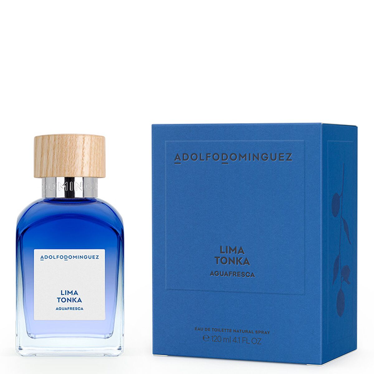 Men's Perfume Adolfo Dominguez Agua Fresca Lima Tonka EDT 120 ml for Men bottle
