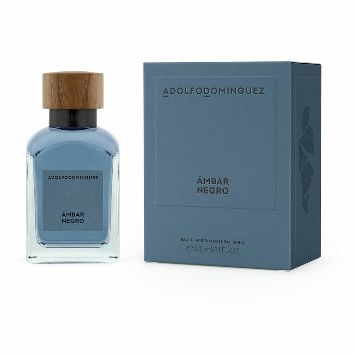 Men's Perfume Adolfo Dominguez AMBAR NEGRO EDP 120 ml for Men bottle