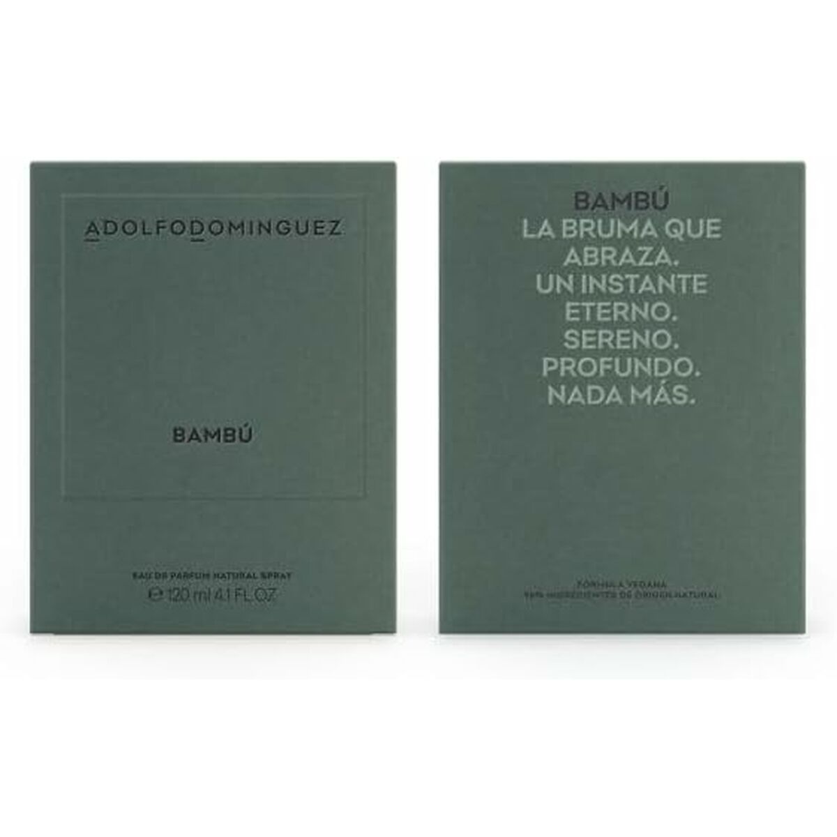 Men's Perfume Adolfo Dominguez Bambú 120 ml product packaging