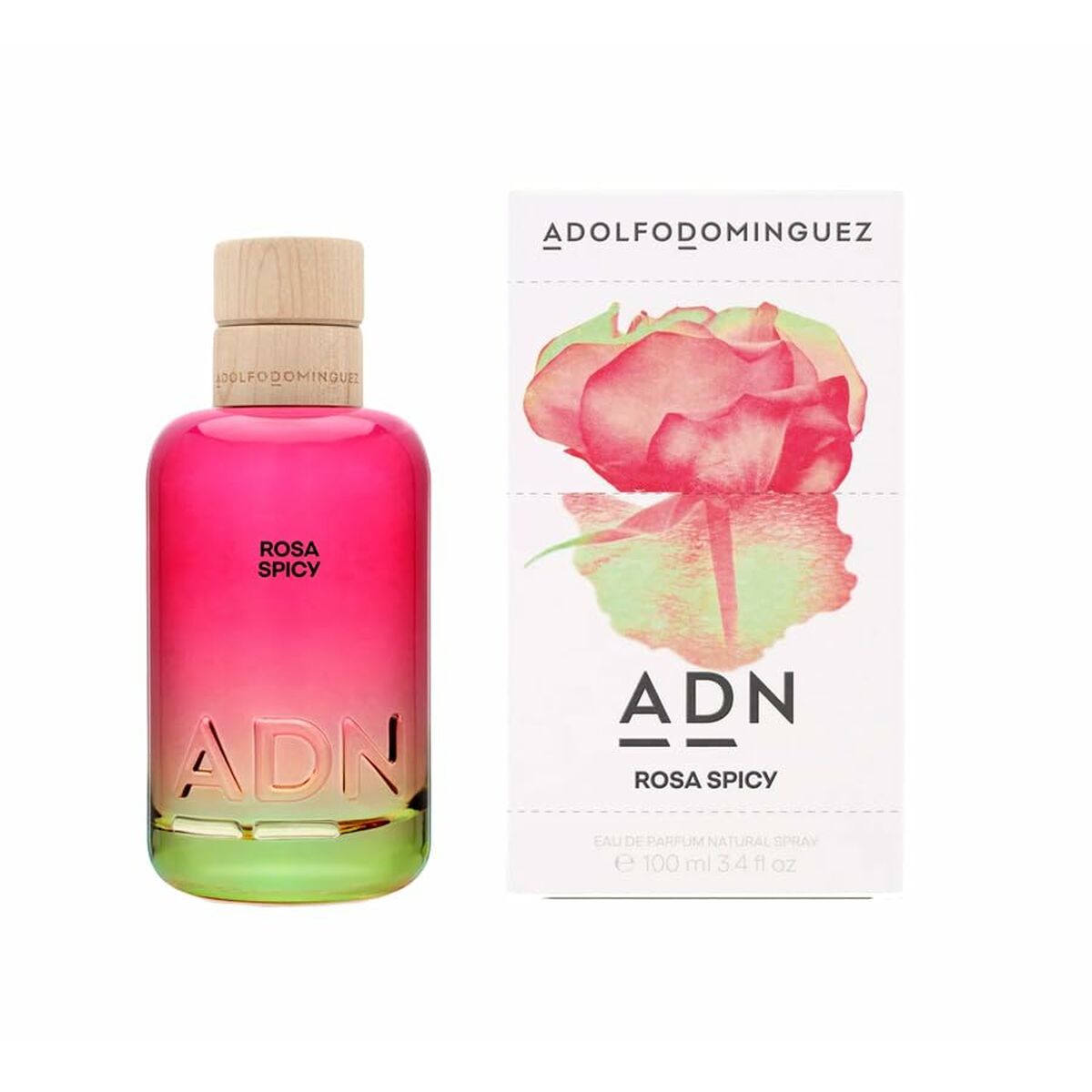 Unisex Perfume Adolfo Dominguez ADN 100 ml product packaging