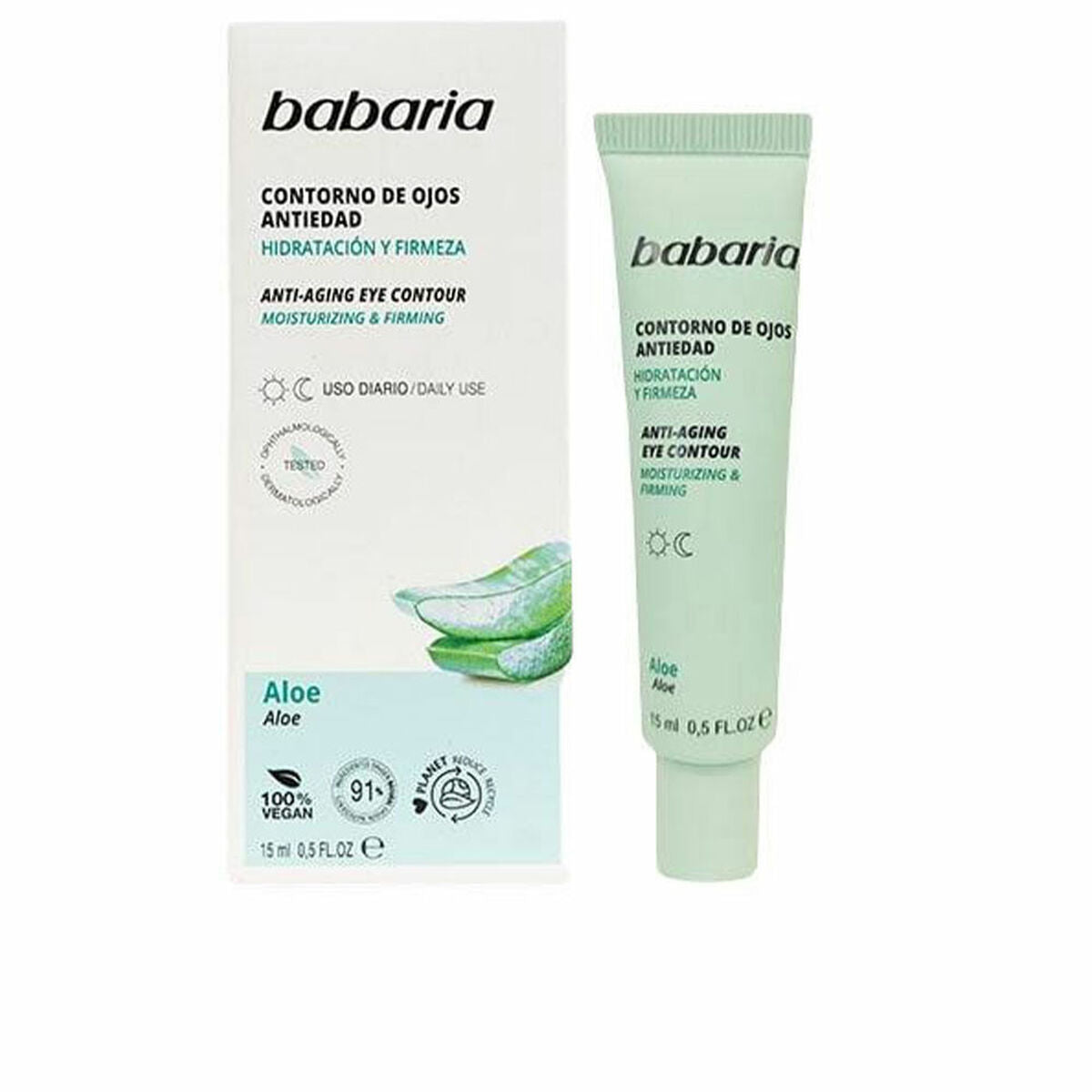 Serum for Eye Area Babaria 15 ml for Women serum bottle