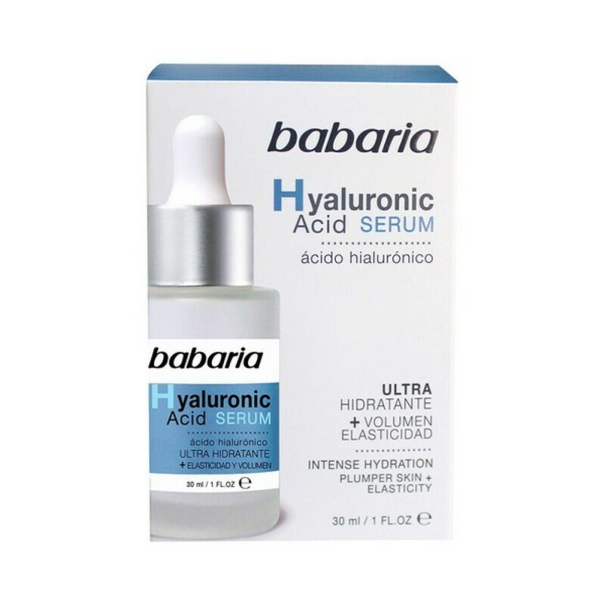 Facial Serum Babaria Hyaluronic Acid 30 ml for Women serum bottle