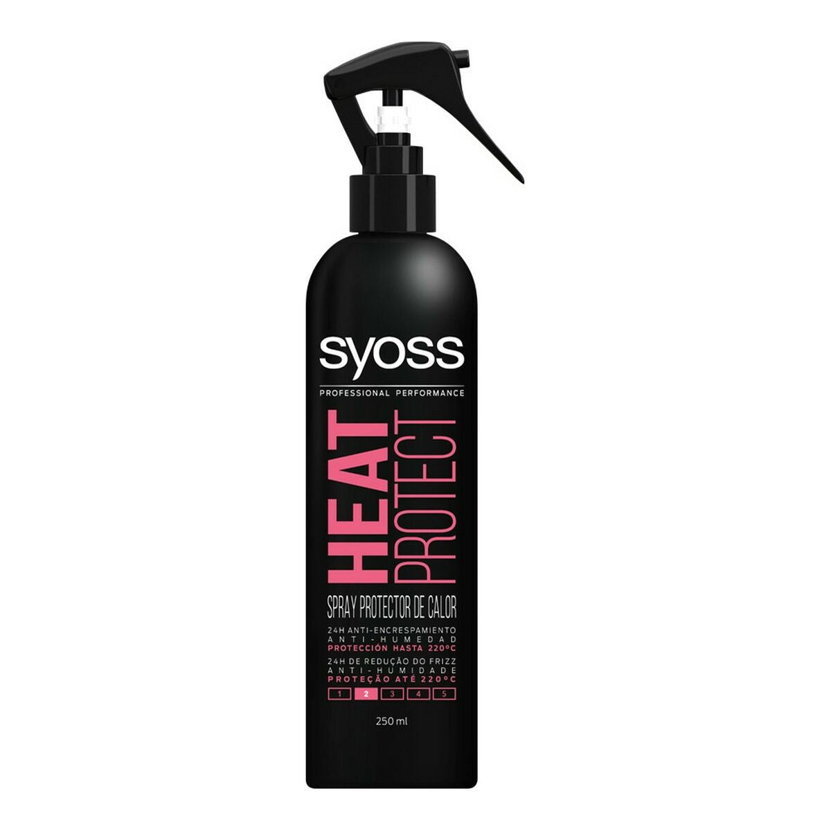 Hair Protector Syoss Heat Protect 250 ml for Women product packaging