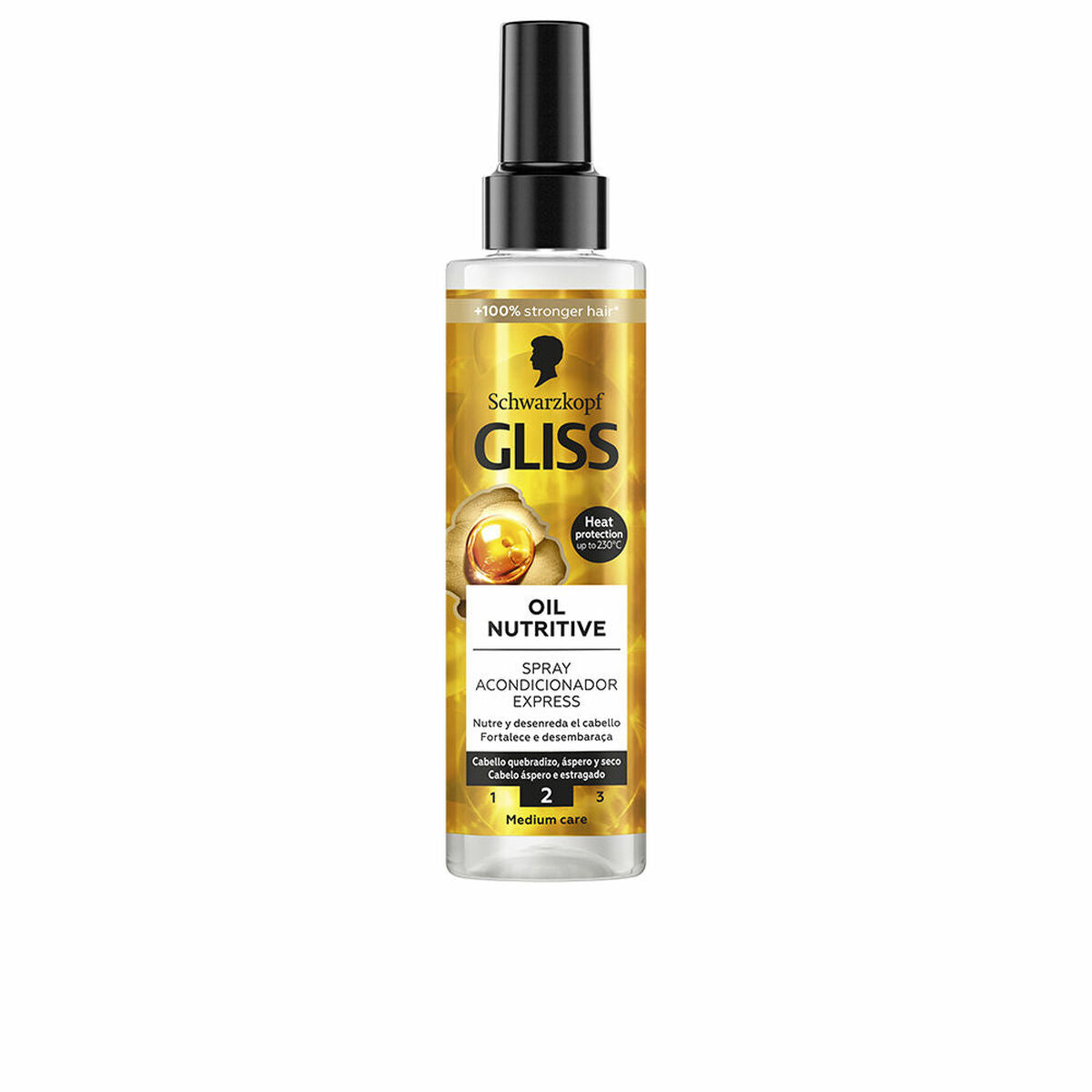 Conditioner Schwarzkopf GLISS 200 ml conditioner bottle