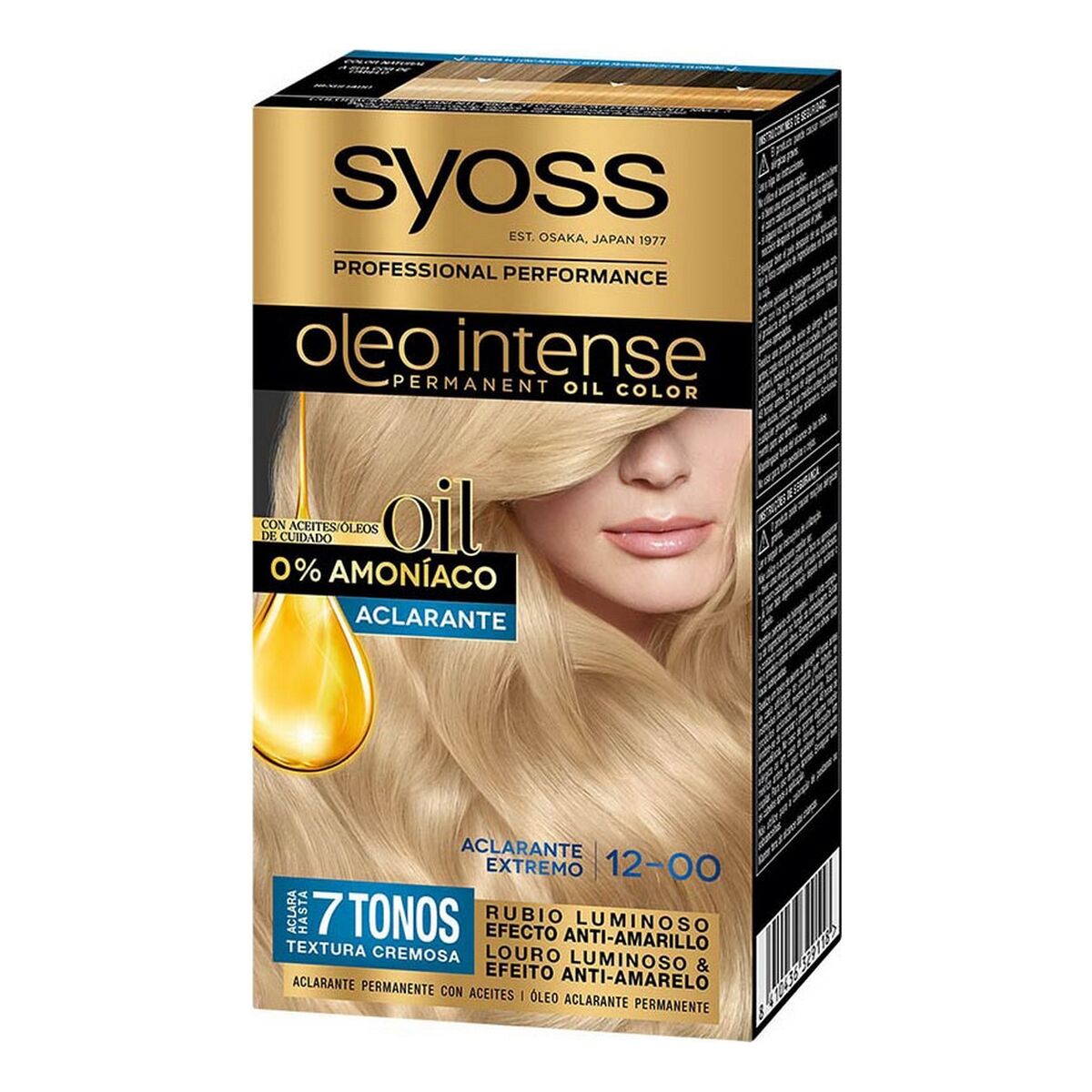 Dye No Ammonia Syoss Olio Intense Nº 12 for Women product packaging