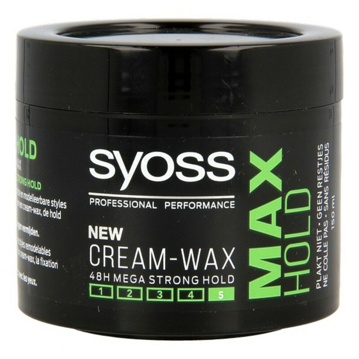 Firm Hold Wax Syoss (150 ml) hair wax packaging