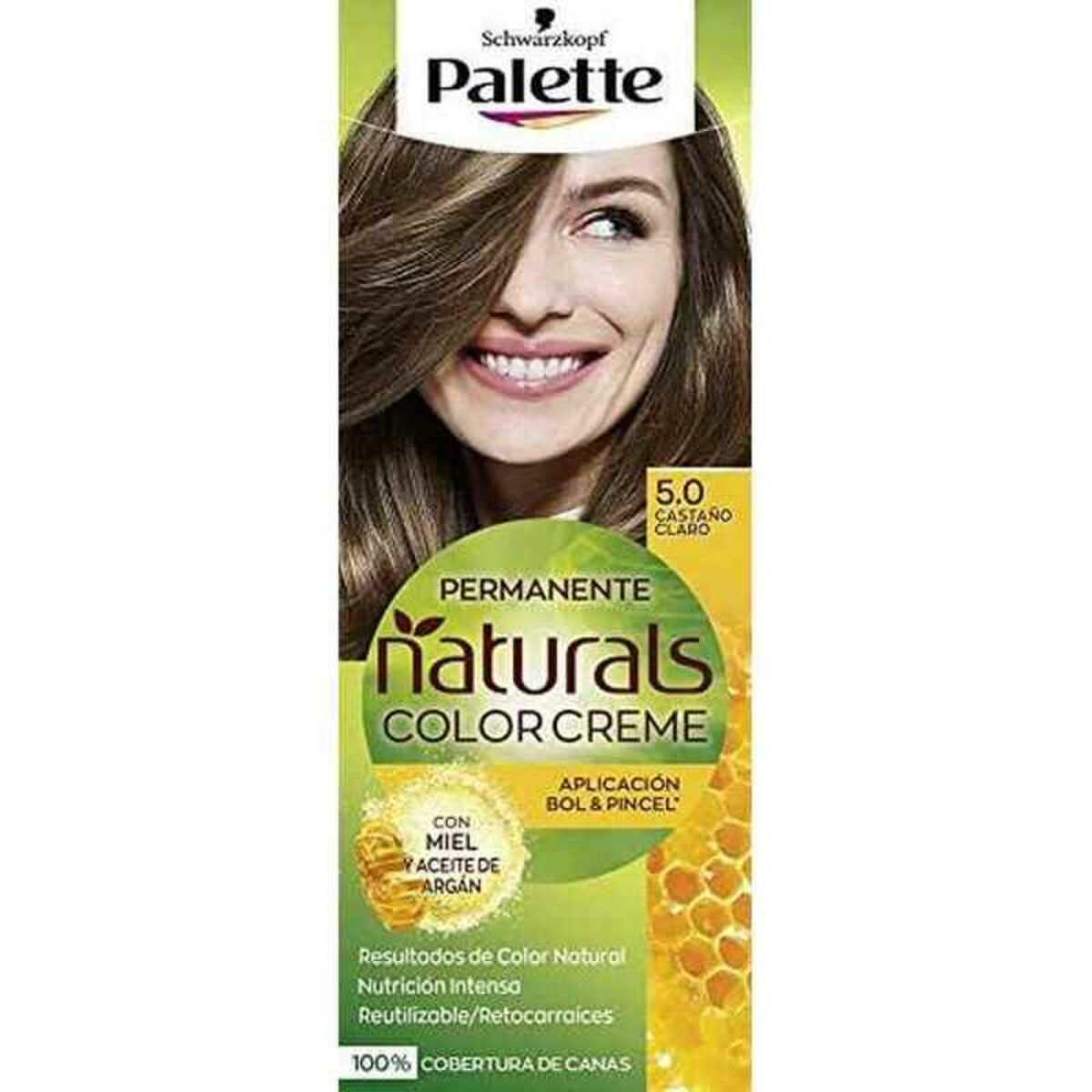 Permanent Dye Palette Natural Schwarzkopf makeup packaging
