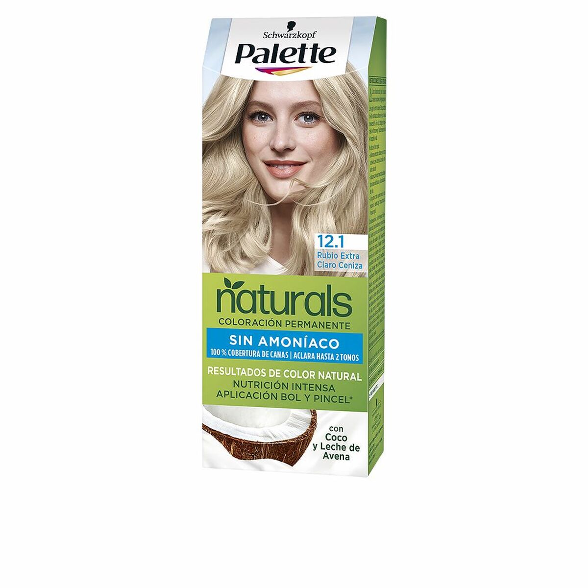 Permanent Dye Palette Natural Schwarzkopf makeup packaging