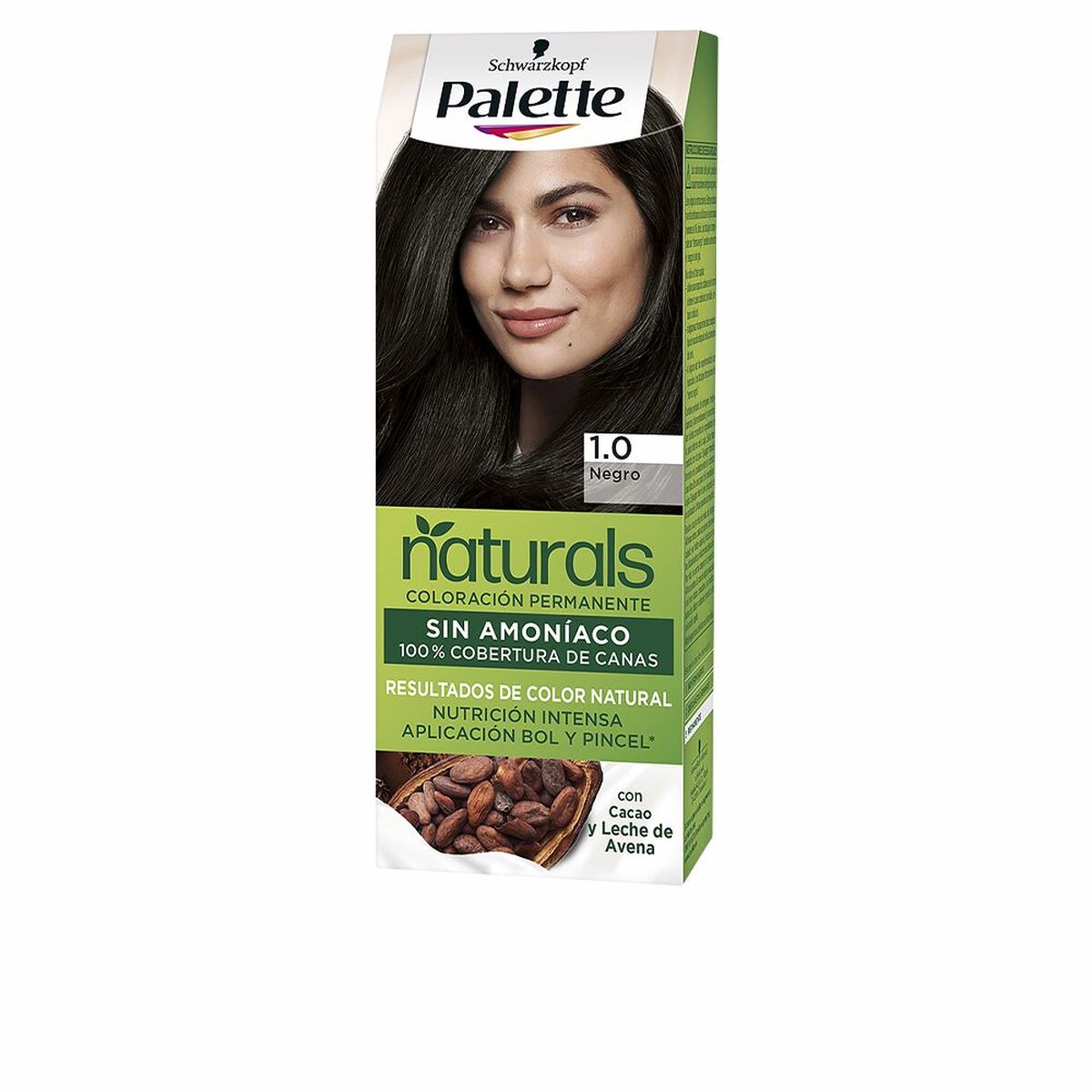 Permanent Dye Palette Natural Schwarzkopf makeup packaging
