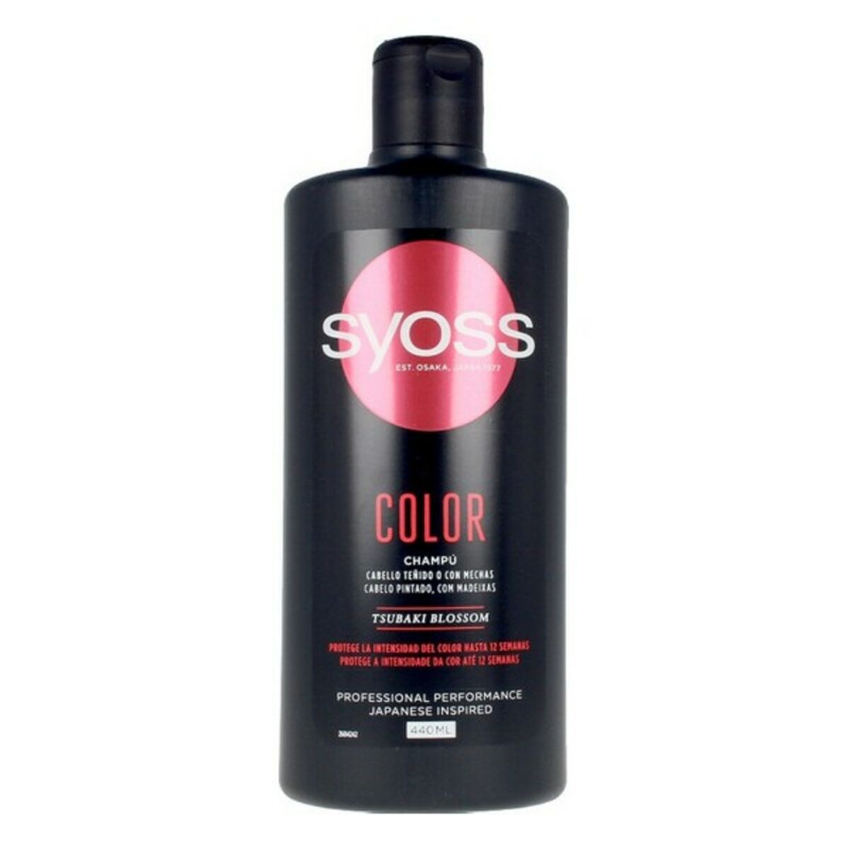 Shampoo for Coloured Hair Syoss 440 ml for Women shampoo bottle