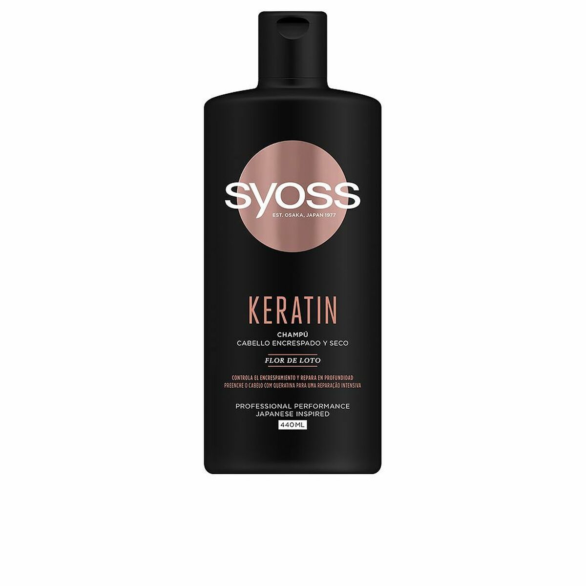 Shampoo Syoss 440 ml shampoo bottle