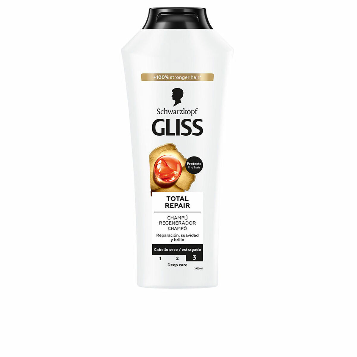 Restorative Shampoo Schwarzkopf GLISS 400 ml shampoo bottle