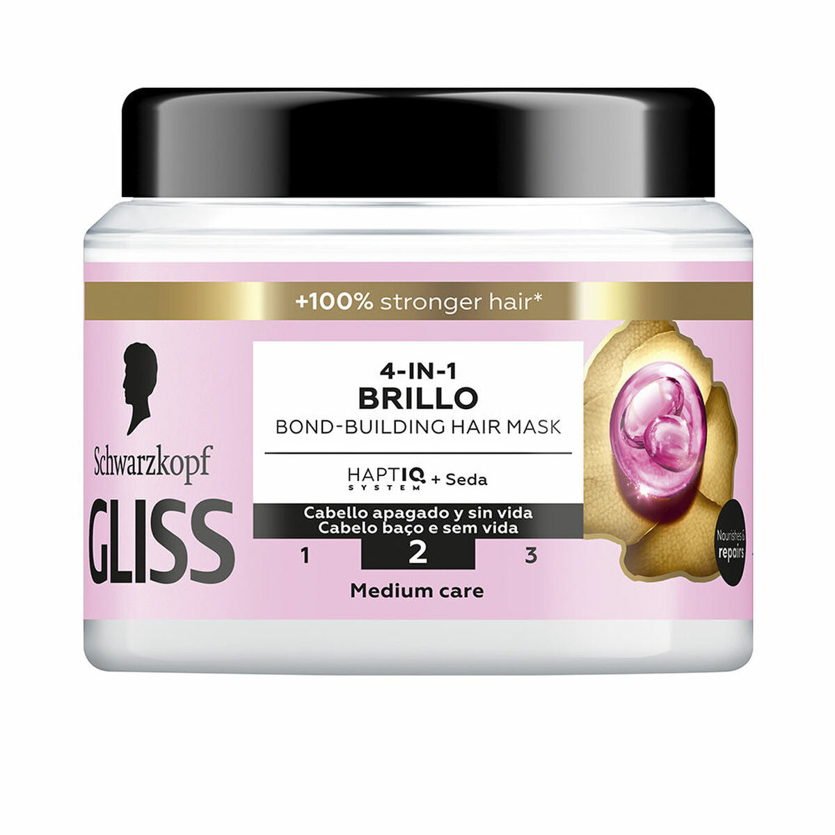 Restorative Hair Mask Schwarzkopf GLISS 400 ml hair mask packaging