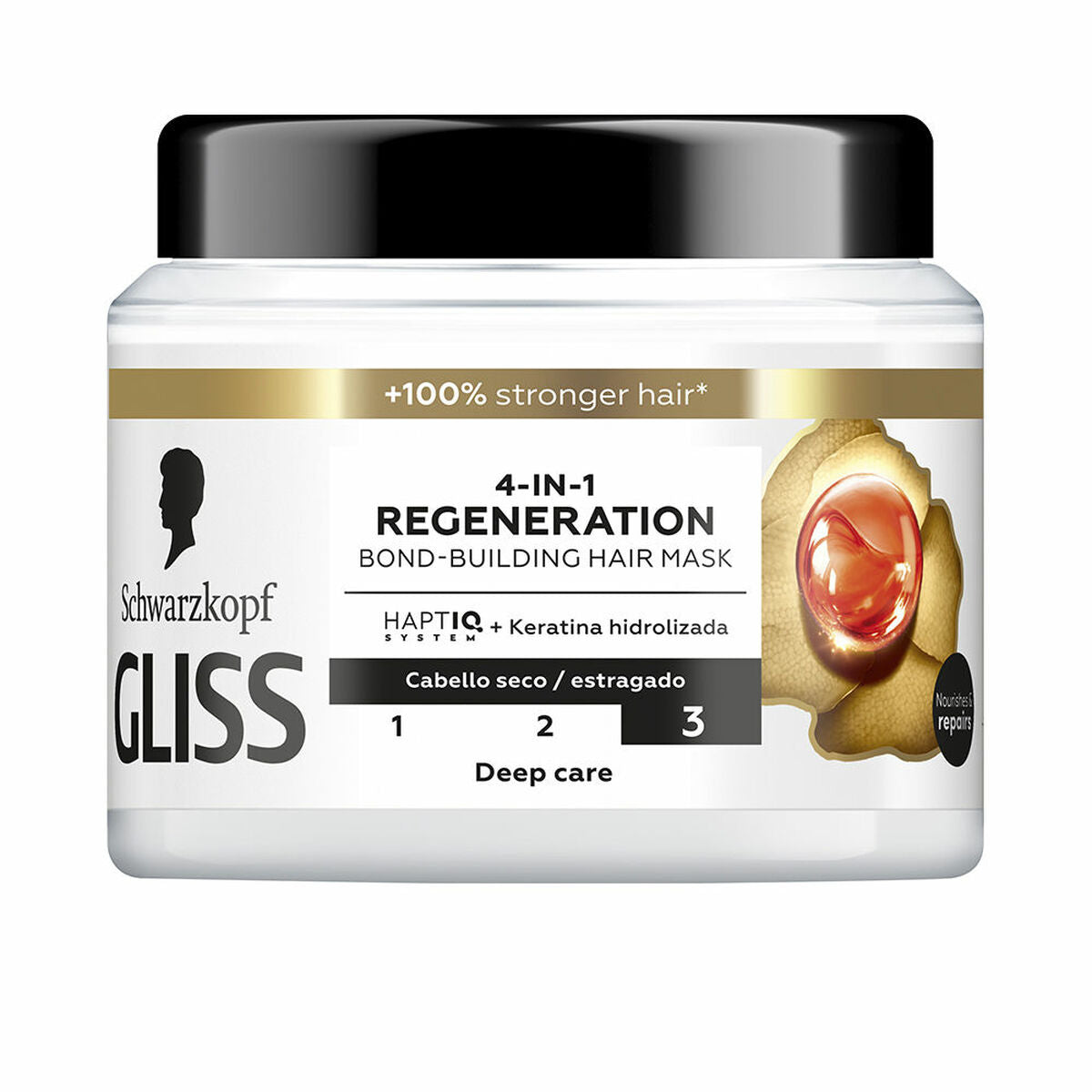 Restorative Hair Mask Schwarzkopf GLISS 400 ml hair mask packaging