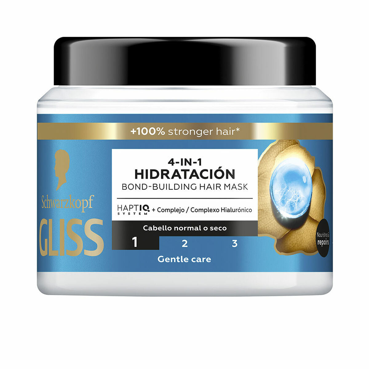 Restorative Hair Mask Schwarzkopf GLISS AQUA REVIVE 400 ml hair mask packaging